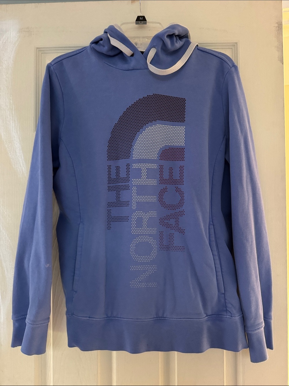 The North Face Men's Large Periwinkle Logo Pullover Hoodie